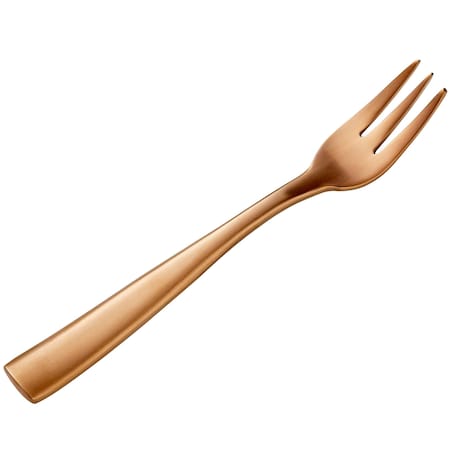 Bon Chef Manhattan, Oyster/Cocktail Fork, Matte Finish, 18/10, 5.38" - Rose Gold Matte , set of 12 S3008RGM